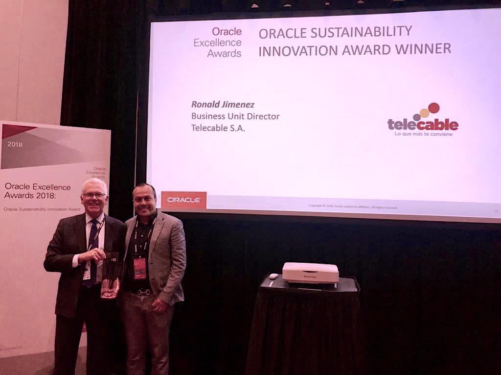 Telecable galardonado con premio de sostenibilidad a nivel mundial