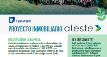  Proyecto Inmobiliario ALESTE - Biodiversidad 