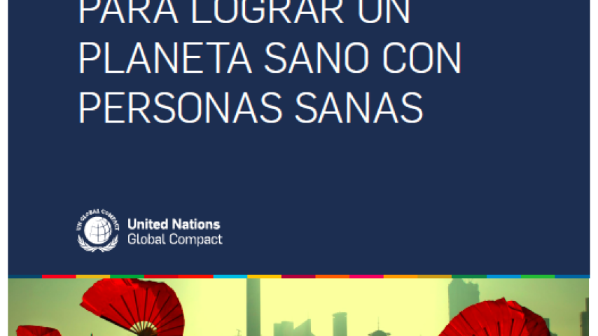 INFORME SOBRE LIDERAZGO EMPRESARIAL PARA LOGRAR UN PLANETA SANO CON PERSONAS SANAS