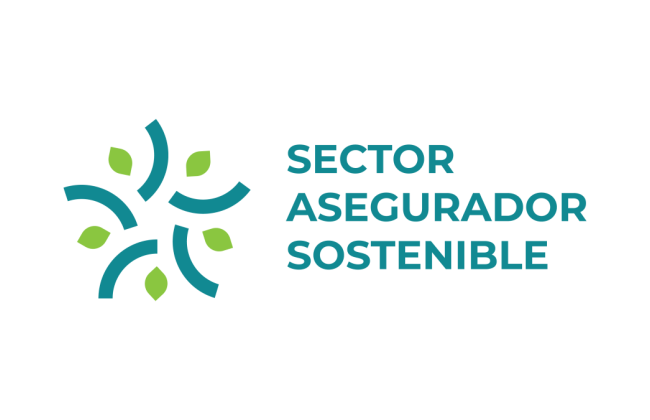 Logo sector asegurador sostenible