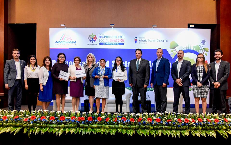 AmCham reconoció a 9 empresas con su premio Responsabilidad Social en Acción