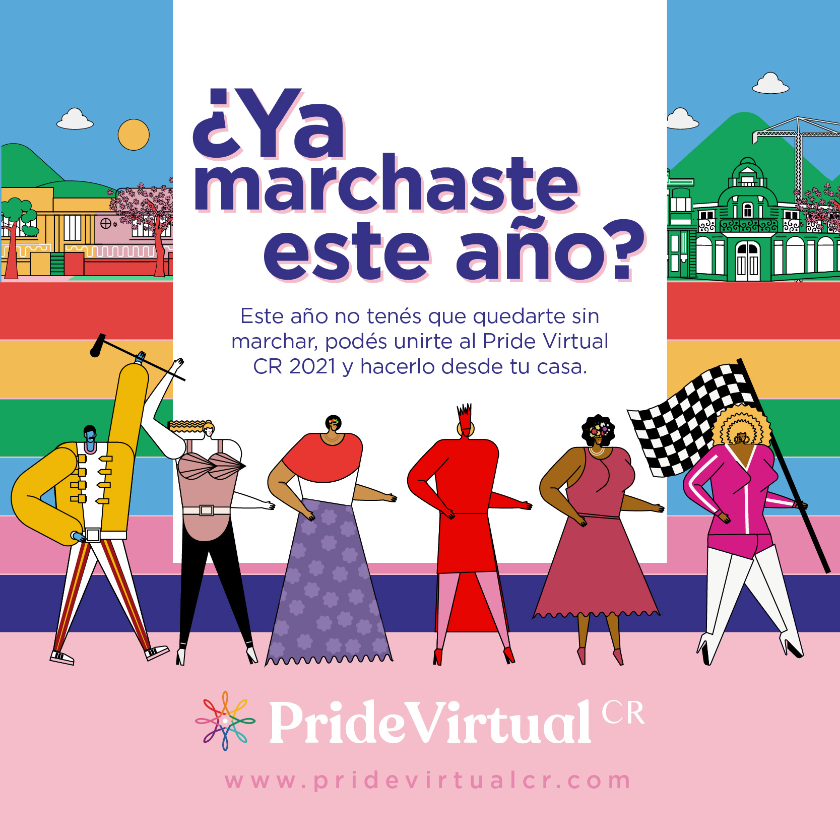 Kit de Difusión - Pride Virtual CR 2021