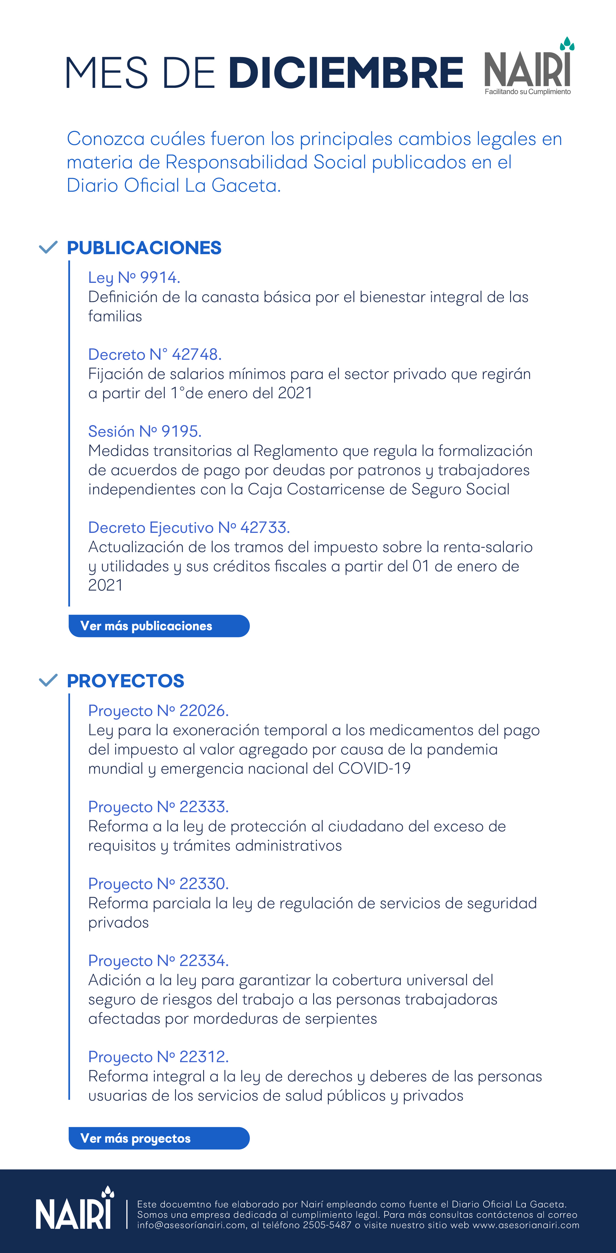 Reporte de Actualización Legal en RS y Sostenibilidad -2020