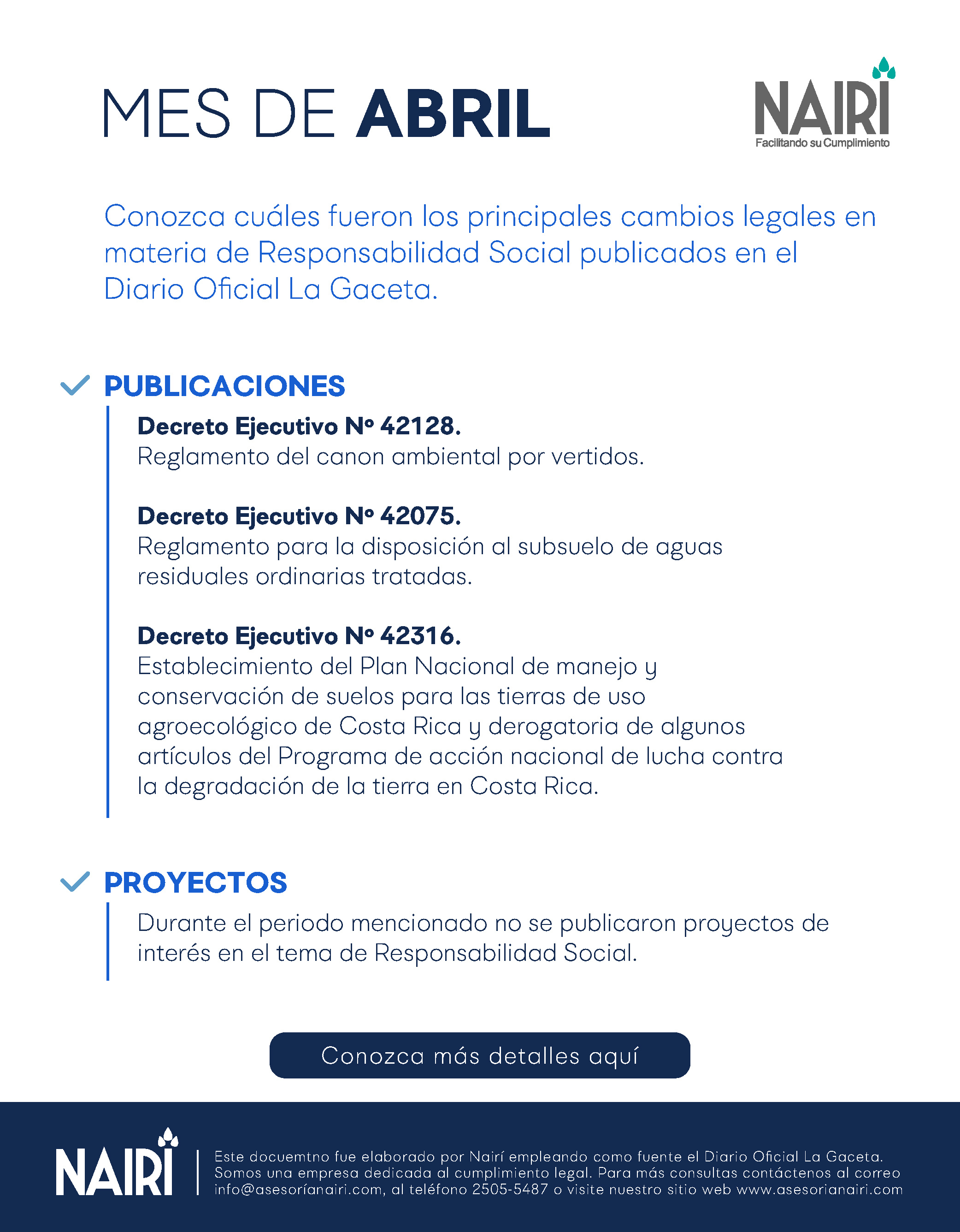 Reporte de Actualización Legal en RS y Sostenibilidad -2020