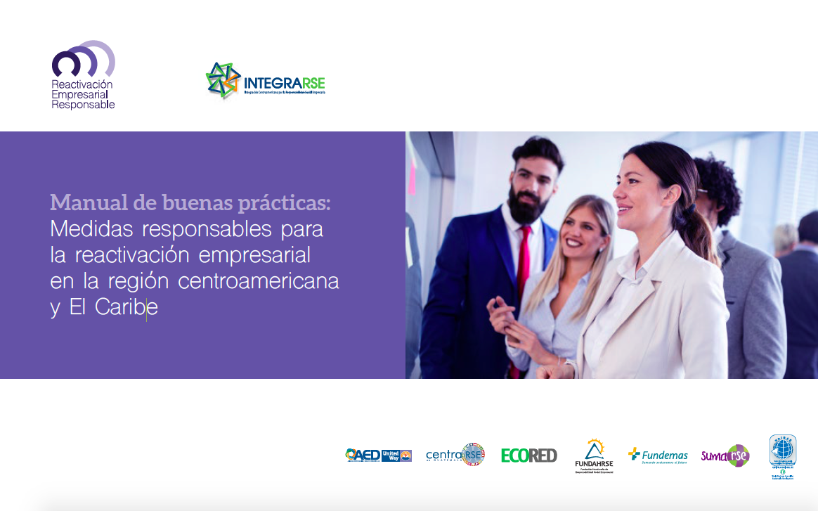 Manual de buenas prácticas: Medidas responsables para la reactivación empresarial en la región centroamericana y El Caribe