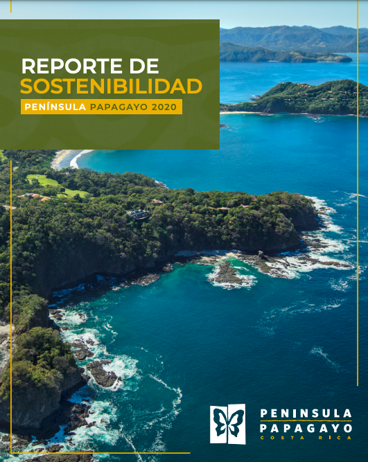 Reporte de Sostenibilidad - Península Papagayo 2020