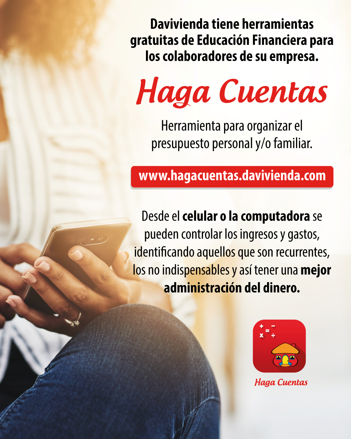 Davivienda presenta sus plataformas gratuitas de educación financiera para personas y familias