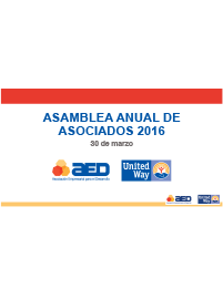 Informe Asamblea Anual de Asociados 2016