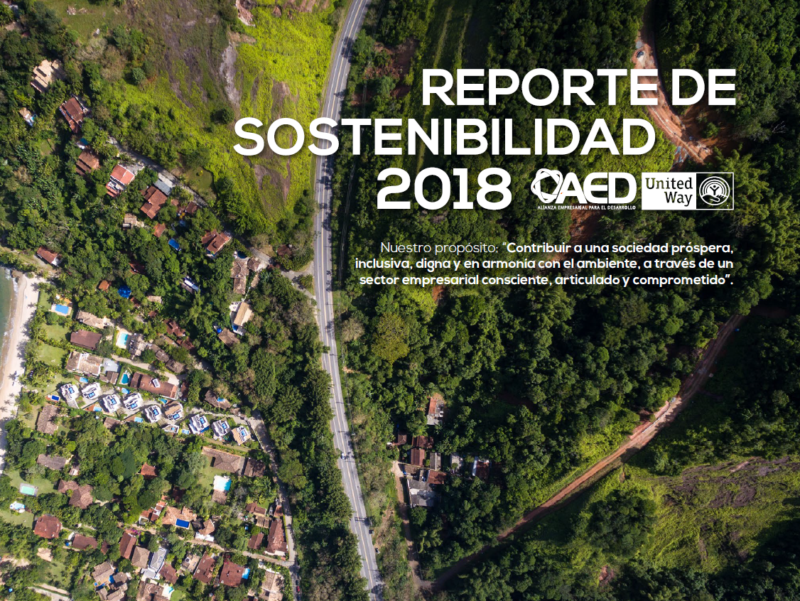 Reporte de Sostenibilidad 2018 - Alianza Empresarial para el Desarrollo