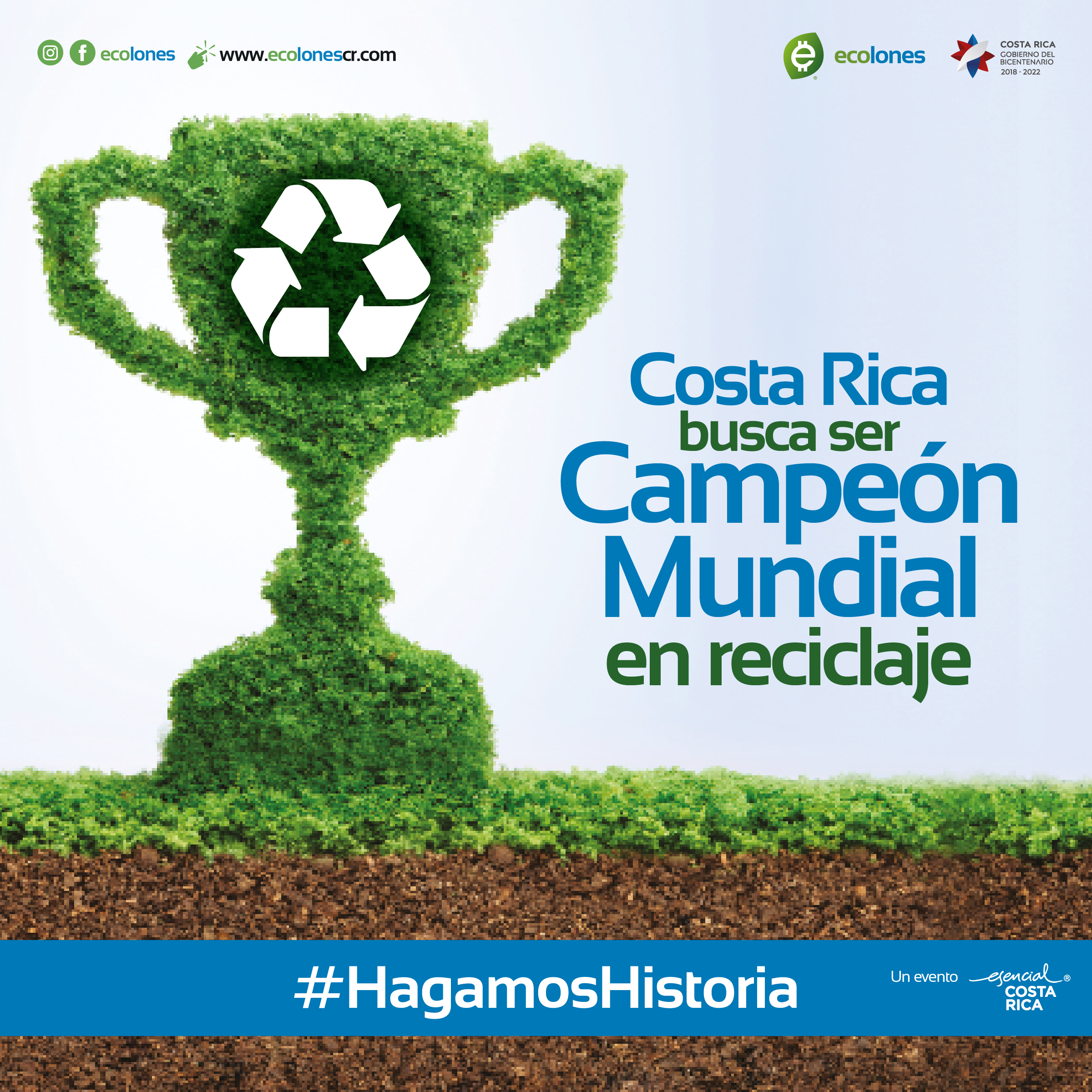 SE CONVOCA A LOS TICOS A SER CAMPEONES Y ROMPER UN RÉCORD DE GUINNESS WORLD RECORDS™