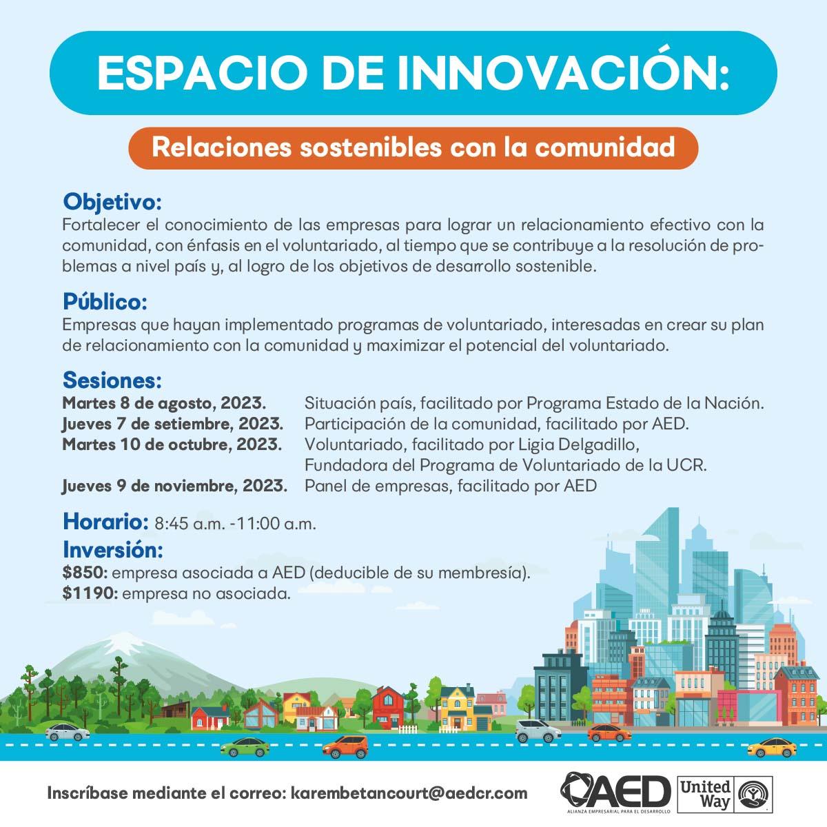 Relaciones sostenibles con la comunidad