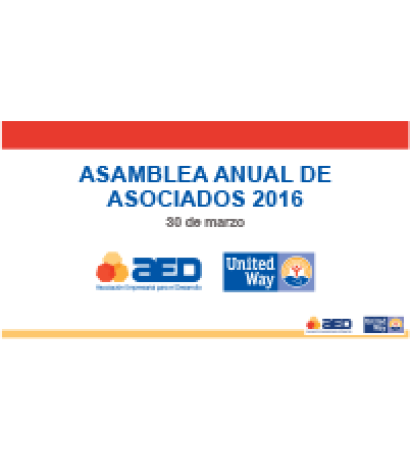 Informe Asamblea Anual de Asociados 2016