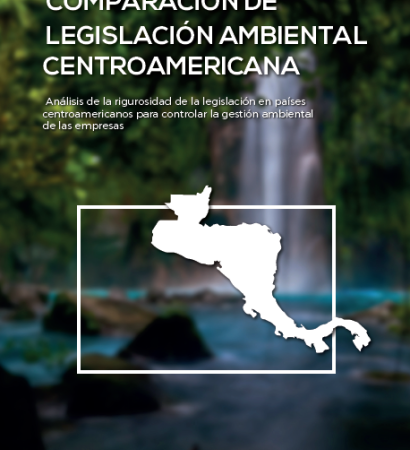  Comparación de Legislación Ambiental Centroamericana 
