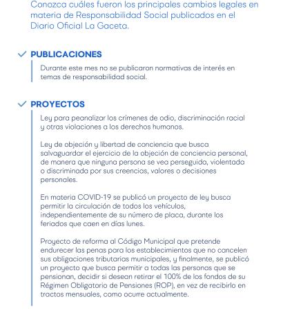 Reporte de Actualización Legal en RS y Sostenibilidad -2020