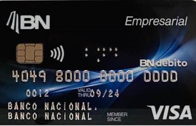 Tarjetas del Banco Nacional ahora incluyen braille