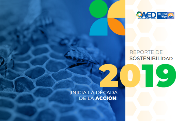 AED presentó su Reporte de Sostenibilidad 2019 en evento de alto nivel