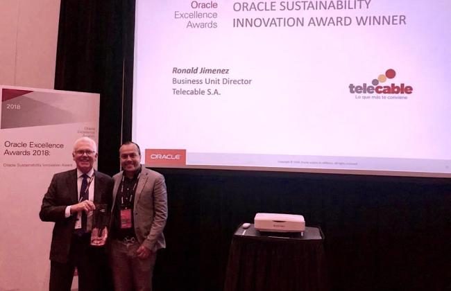 Telecable galardonado con premio de sostenibilidad a nivel mundial