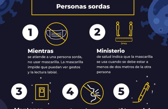 DESARROLLAN RECOMENDACIONES PARA PERSONAS CON DISCAPACIDAD ANTE COVID-19