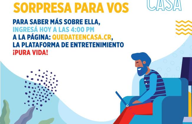 Quedateencasa.cr ofrecerá entretenimiento gratuito para todos los gustos 