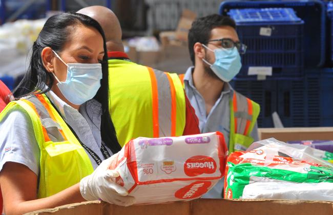 Banco de Alimentos recibe apoyo de voluntarios de Kimberly-Clark en Costa Rica