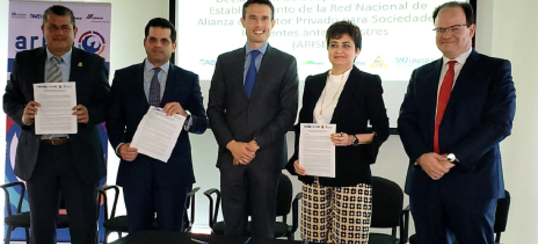 Sector empresarial de Costa Rica forma alianza centrada en la reducción del riesgo de desastres