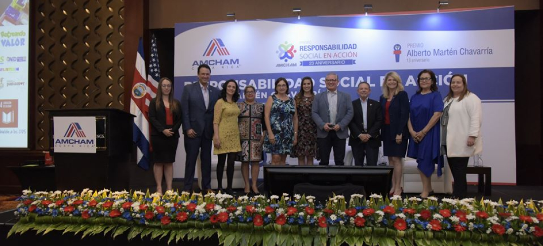 Empresas recibieron Premio de Responsabilidad Social en Acción de AmCham