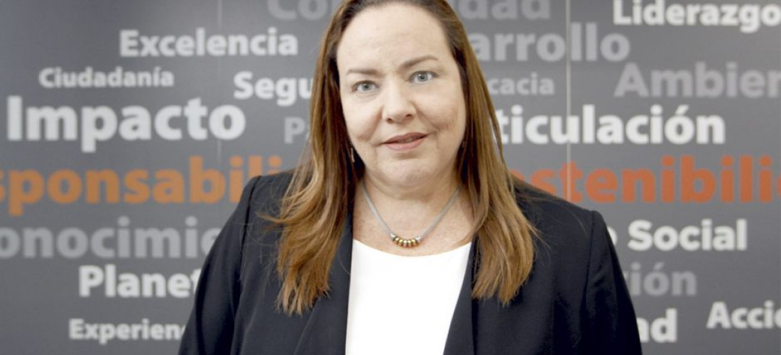 Olga Sauma, Directora Ejecutiva de AED, es reconocida por su liderazgo