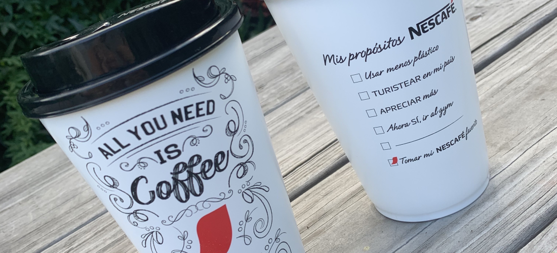 Nescafé® lanza termos reutilizables para reducir el uso de plástico