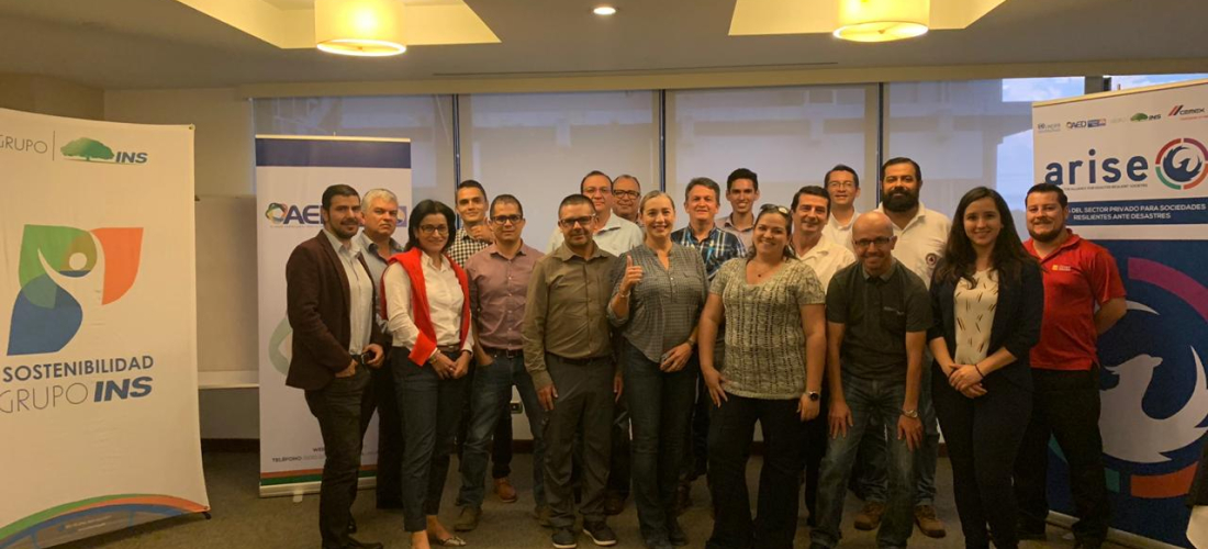 Sector empresarial de Costa Rica se capacita para la reducción del riesgo de desastres