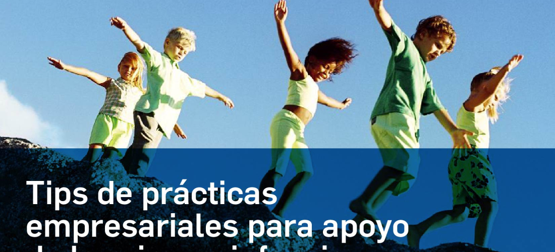Tips de prácticas empresariales para apoyo de la primera infancia