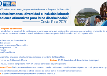 Programa de Formación “Derechos humanos, diversidad e inclusión laboral: Acciones afirmativas para la no discriminación”