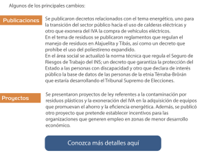  Reporte de Actualización Legal en RS y Sostenibilidad - Julio 2019 