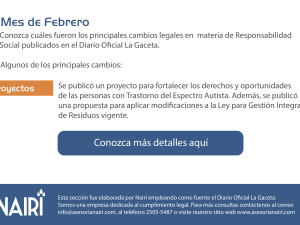 Reporte de Actualización Legal en RS y Sostenibilidad - Enero 2020 