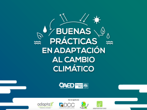 Buenas prácticas en adaptación al cambio climático