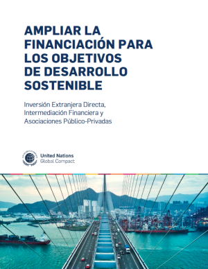 AMPLIAR LA FINANCIACIÓN PARA LOS OBJETIVOS DE DESARROLLO SOSTENIBLE Inversión Extranjera Directa, Intermediación Financiera y Asociaciones Público-Privadas