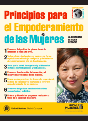 Principios de Empoderamiento de las Mujeres 