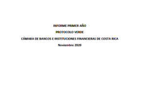 Informe Primer Año - Protocolo Verde