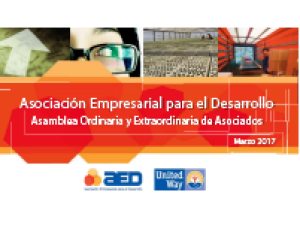 Informe de la Presidencia 2017