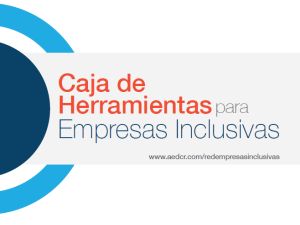  Caja de Herramientas para Empresas Inclusivas - Personas con Discapacidad