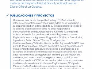 Reporte de Actualización Legal en RS y Sostenibilidad - Abril 2022